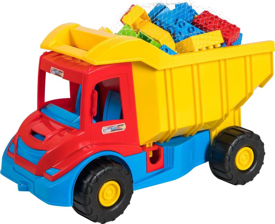 Базовий ігровий транспорт для малюка Tigres "Multi Truck" вантажівка з конструктором (39221) - Фото 1