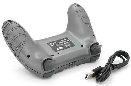Фото - Геймпад Brazzers S8-P PS4 Wireless DOUBLE-motor vibration 4 Silver (39240)