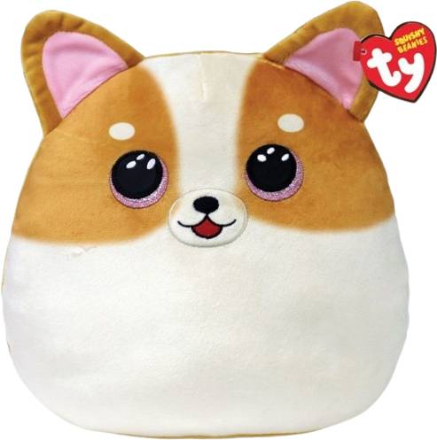Мягкая игрушка глазастик TY Squish-a-boos Корги TANNER 20 см (39277)