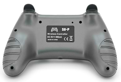 Фото - Геймпад Brazzers S8-P PS4 Wireless DOUBLE-motor vibration 4 Silver (39240)