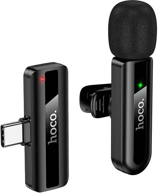 Фото - Микрофон для смартфона HOCO L20 Type-C Black (6942007655491)