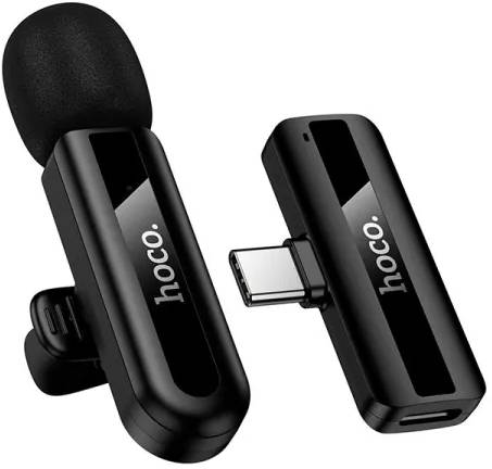Фото - Микрофон для смартфона HOCO L20 Type-C Black (6942007655491)