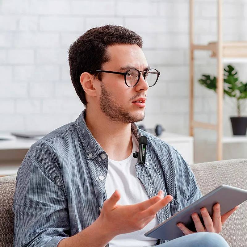 Фото - Микрофон для смартфона HOCO L20 Type-C Black (6942007655491)