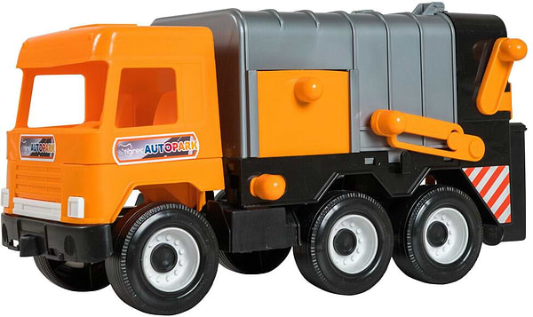 Фото - Базовый игровой транспорт для малыша Tigres ''Middle truck'' мусоровоз city (39312)