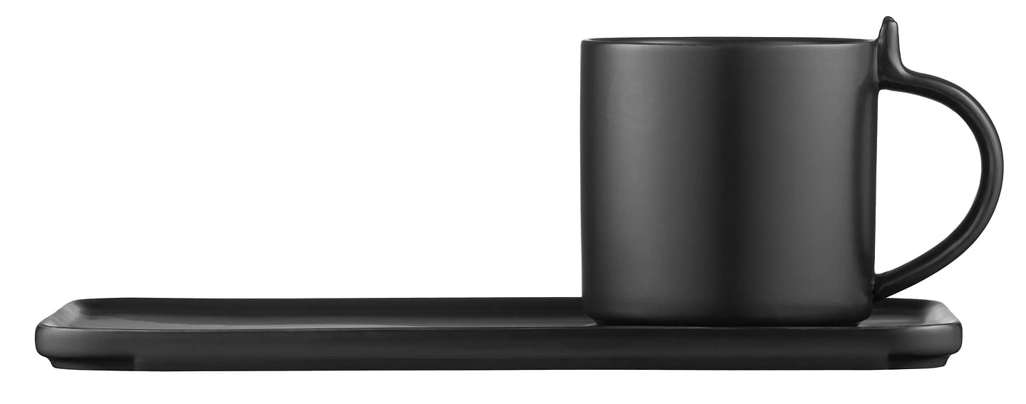 Уцінка - Чашка Ardesto 250 мл Black (AR3073BS)