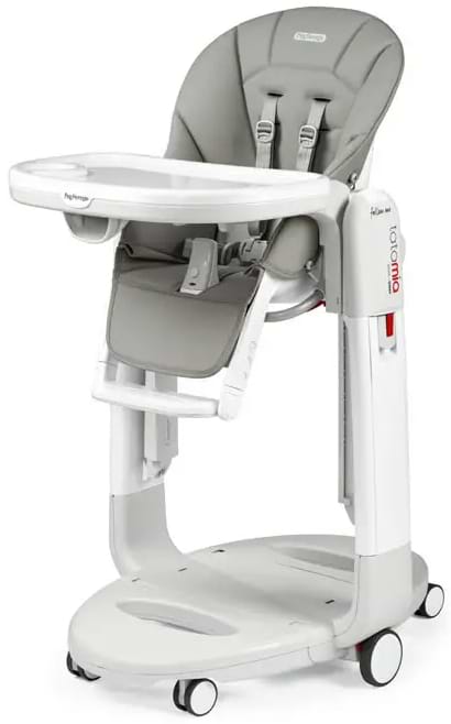 Стульчик-качалка для кормления Peg-Perego Tatamia Follow Me Ice (серый)