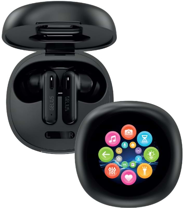 Уценка - Наушники вкладыши беспроводные TWS Gelius Infinity GP-TWS007 Black (101656)