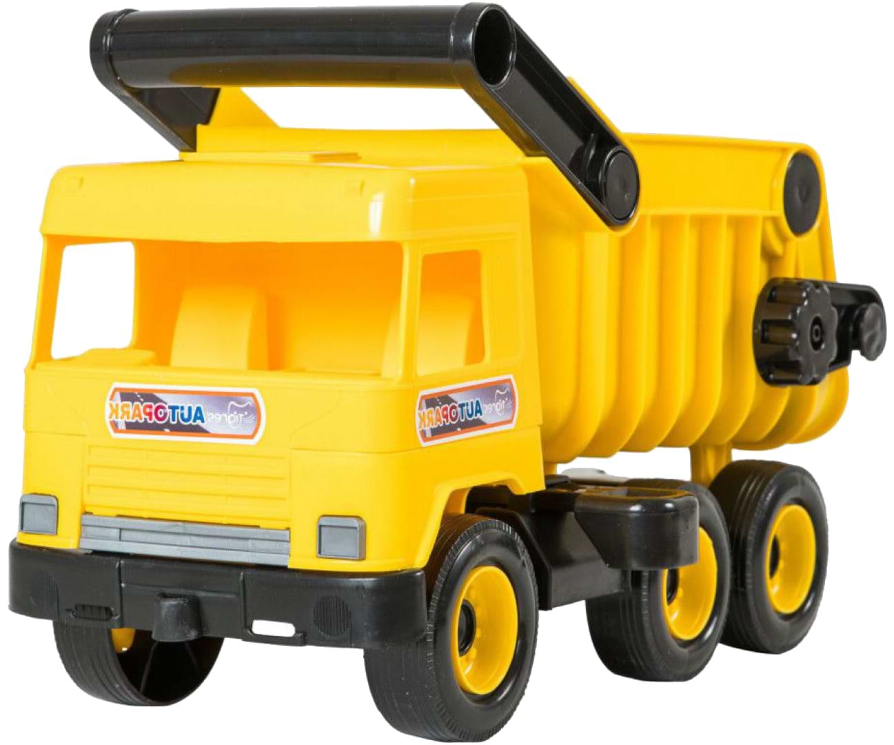 Базовый игровой транспорт для малыша Tigres Авто Middle Truck самосвал в коробке Желтый (39490) - Фото 1