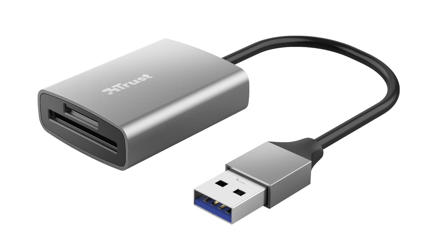 Уцінка - Кардрідер Trust Dalyx Fast USB 3.2 Card Reader (24135)
