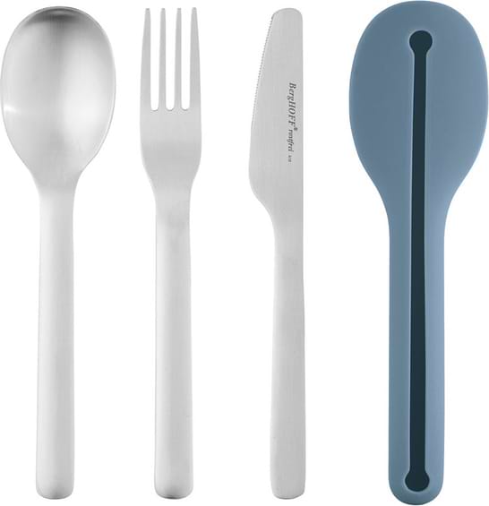 Фото - Набор емкостей для хранения Berghoff 3950235 LEO ланчбакс (0,18л/0,45л) + набор приборов