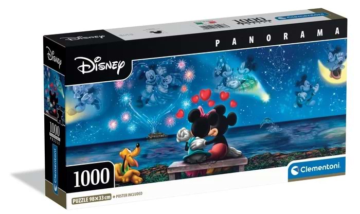 Пазли (8 +) Clementoni Історія кохання Міккі Мауса і Мінні 1000 ел. (39503)