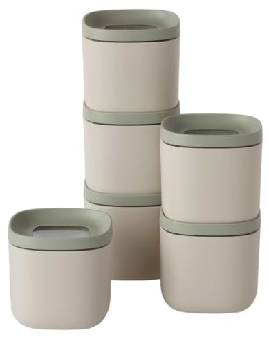 Фото - Набір ємностей для сипучих Berghoff 3950401 LEO BALANCE 160 мл 6 пр.