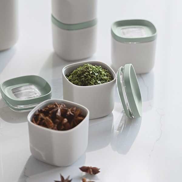 Фото - Набір ємностей для сипучих Berghoff 3950401 LEO BALANCE 160 мл 6 пр.