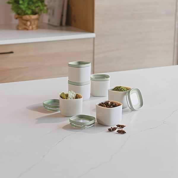 Фото - Набір ємностей для сипучих Berghoff 3950401 LEO BALANCE 160 мл 6 пр.