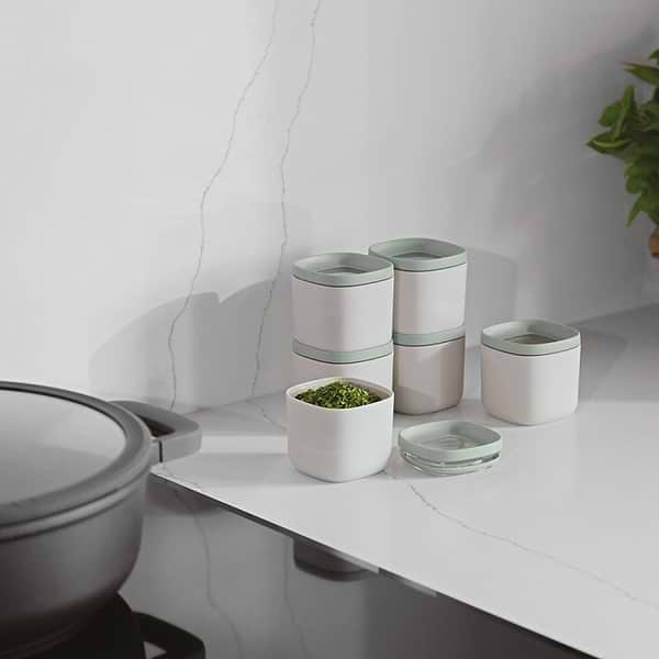 Фото - Набір ємностей для сипучих Berghoff 3950401 LEO BALANCE 160 мл 6 пр.