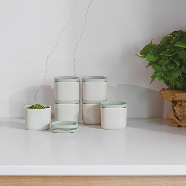 Фото - Набір ємностей для сипучих Berghoff 3950401 LEO BALANCE 160 мл 6 пр.