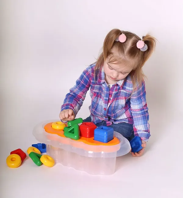 Фото - Сортер Tigres Магічні Фігурки Помаранчевий 20 ел. (39518)