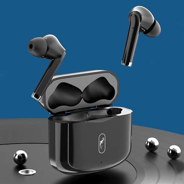 Фото - Навушники вкладиші бездротові TWS SkyDolphin SL24 Black (BTE-000180)