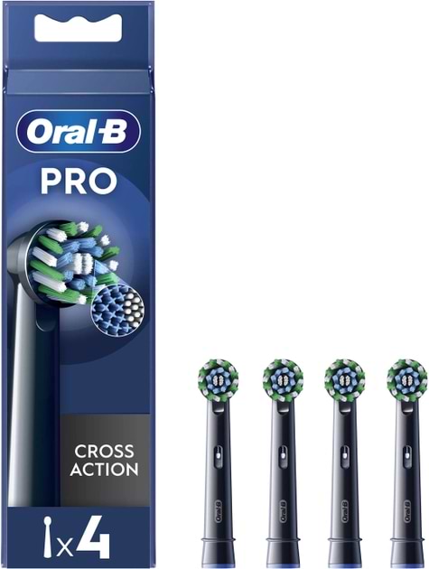 Фото - Насадка для зубної щітки Oral-B Braun Cross Action EB50BRX 4 шт