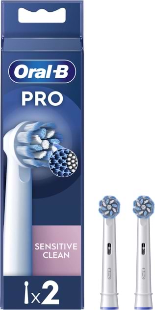 Фото - Насадка для зубной щетки Oral-B Braun Sensitive Clean EB60X 2 шт