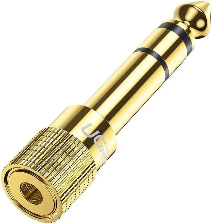 Фото - Перехідник аудіо UGREEN 6.3 mm Male to 3.5 mm Female Adapter (20503)