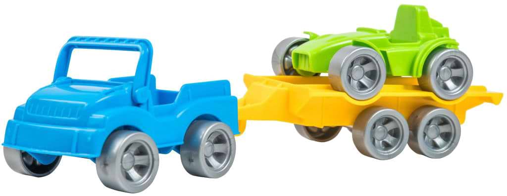 Базовий ігровий транспорт для малюка Tigres Набір авто "Kid cars Sport" 3 ел. (Джип + баггі) (39544) - Фото 1