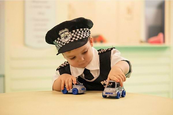 Фото - Базовий ігровий транспорт для малюка Tigres Машинки "Kid cars" поліцейський (39548)