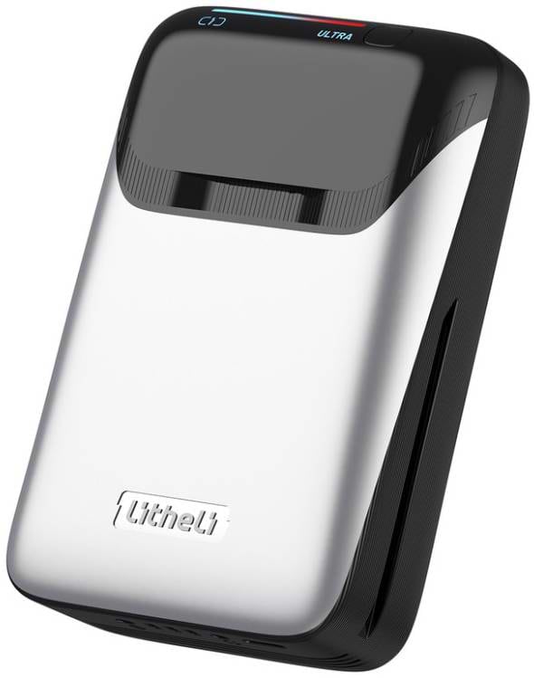 Батарея мобильная Litheli Power Bank 20000 mAh, 45 W, 4А, Fast Charge (U20BY04B)