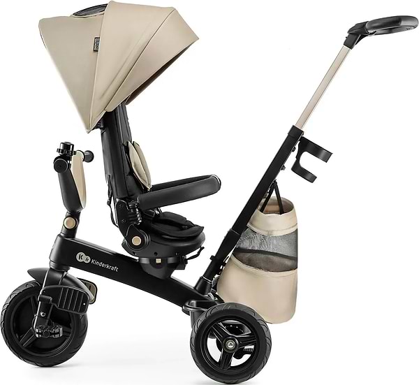 Фото - Трёхколёсный велосипед Kinderkraft Easytwist Beige (KREASY00BEG0000)
