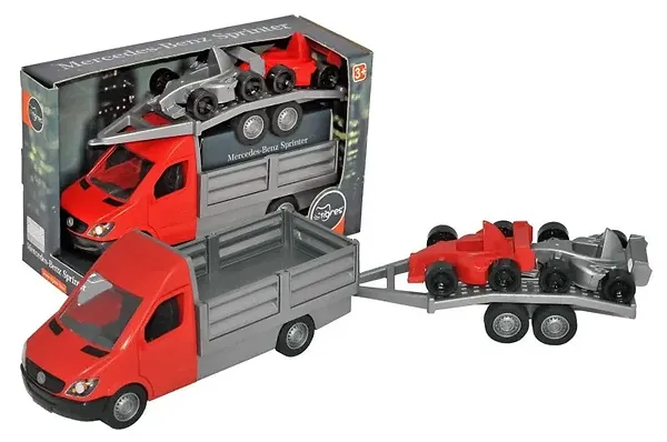 Фото - Автотранспорт Tigres "Mercedes-Benz Sprinter" бортовий з лафетом Червоний (39669)