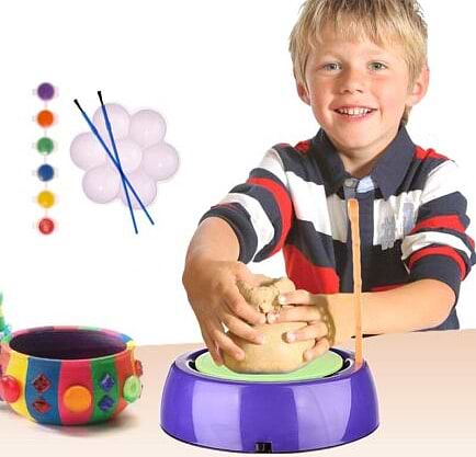 Фото - Лепка из глины Same Toy Гончарный Круг (103Ut)