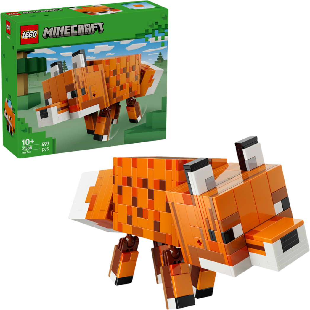 Уценка - Конструктор LEGO Minecraft Лисица (21588)
