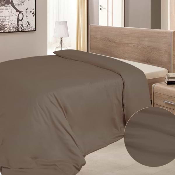 Фото - Підковдра двоспальна євро Ярослав сатин диз.10 (т.коричневий) 200х215 (39715)