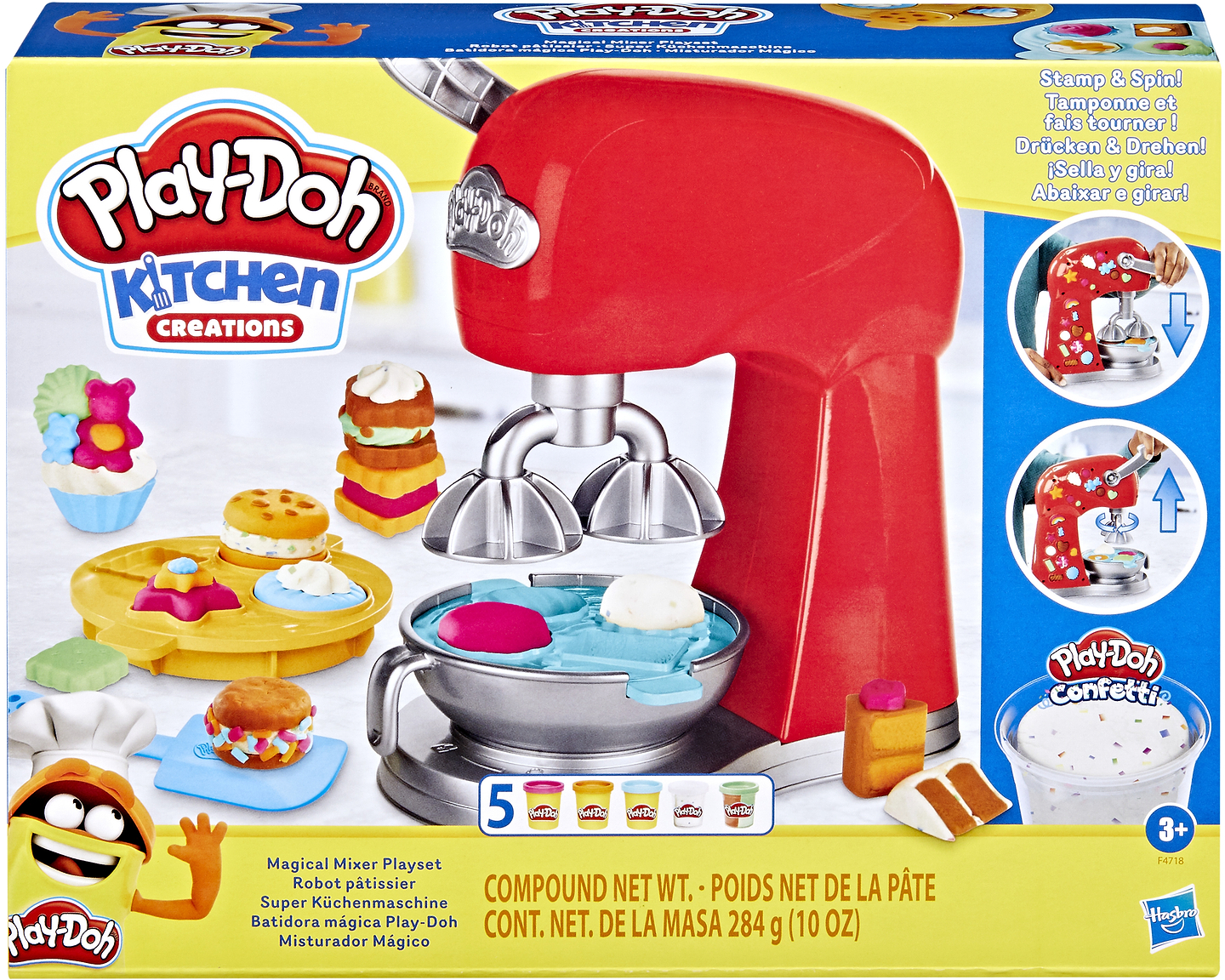 Уценка - Наборы для лепки Hasbro Play-Doh "Волшебный миксер" (F4718)