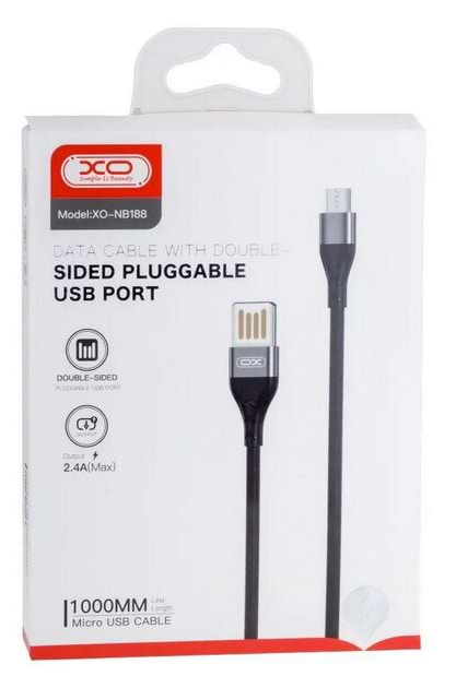 Фото - Кабель XO USB A - Micro B 1m (NB188)