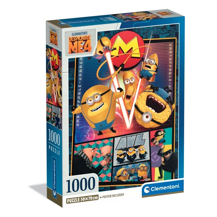 Пазли (8 +) Clementoni Шалені друзяки 1000 ел. (39798)