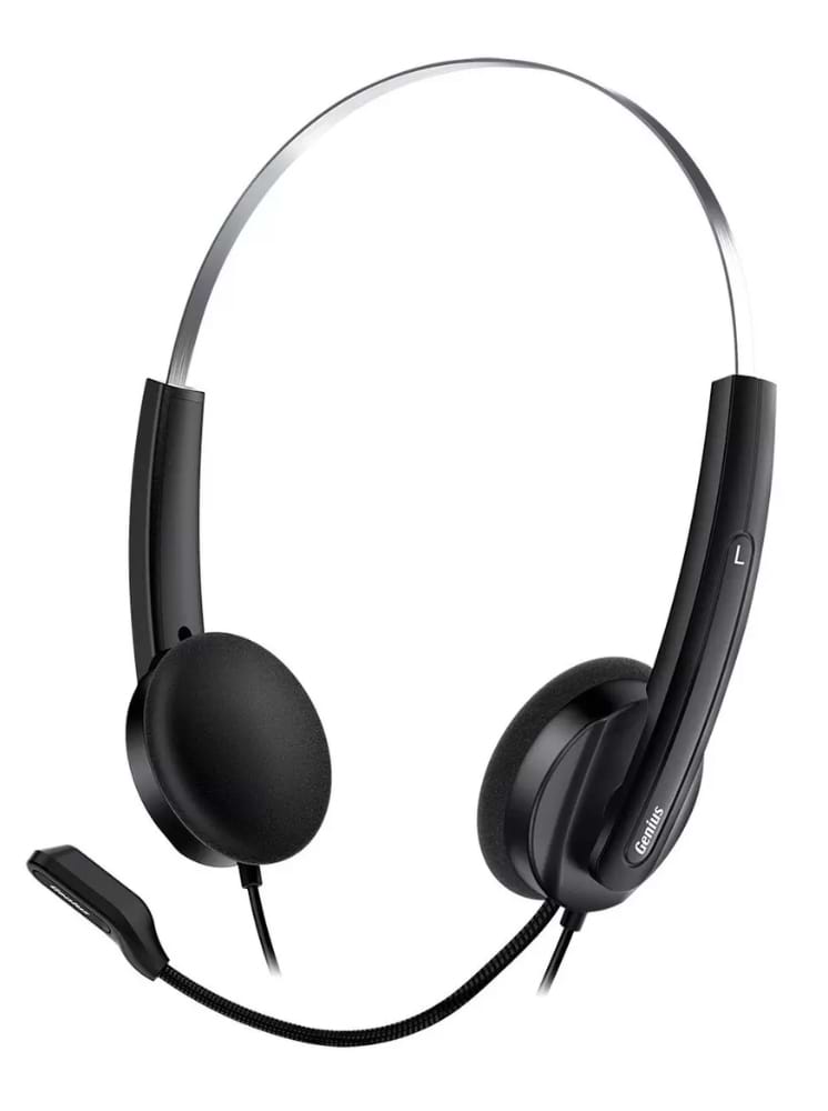 Уценка - Наушники накладные проводные Genius HS-220U Black (31710020400)