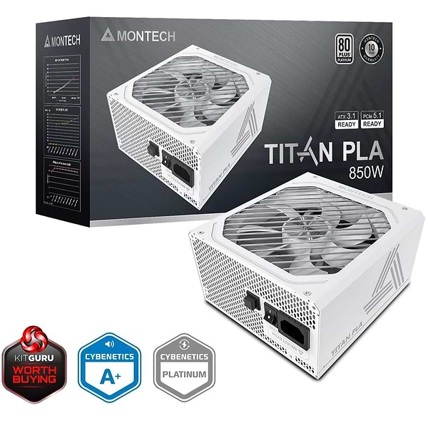 Фото - Блок живлення для ПК Montech TITAN PLA 850