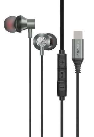 Фото - Навушники вкладиші дротові Promate silken-c.grey