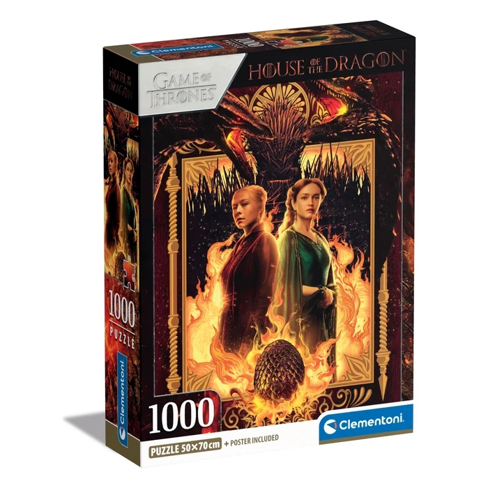 Пазли (8 +) Clementoni Дім літаючих істот 1000 ел. (39903)