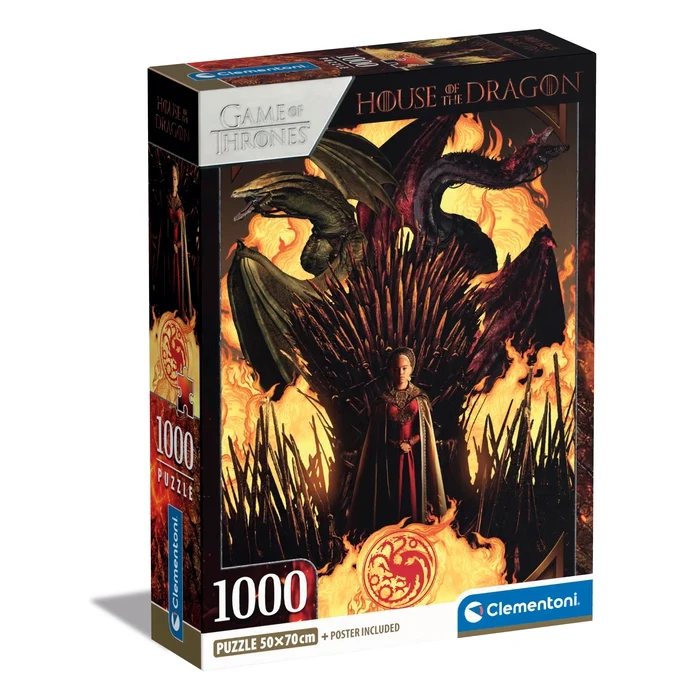 Пазли (8 +) Clementoni Дім страховиська 1000 ел. (39904)