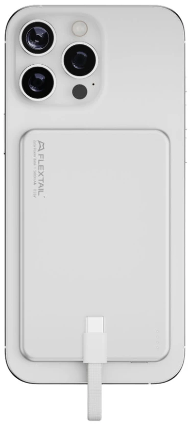 Батарея мобільна Flextail Vollyc Zero Power Metal 5000 mAh, 19,25W, 16A (6975755966724)