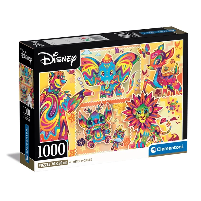 Пазли (8 +) Clementoni Герої мультфільмів 1000 ел. (39917)