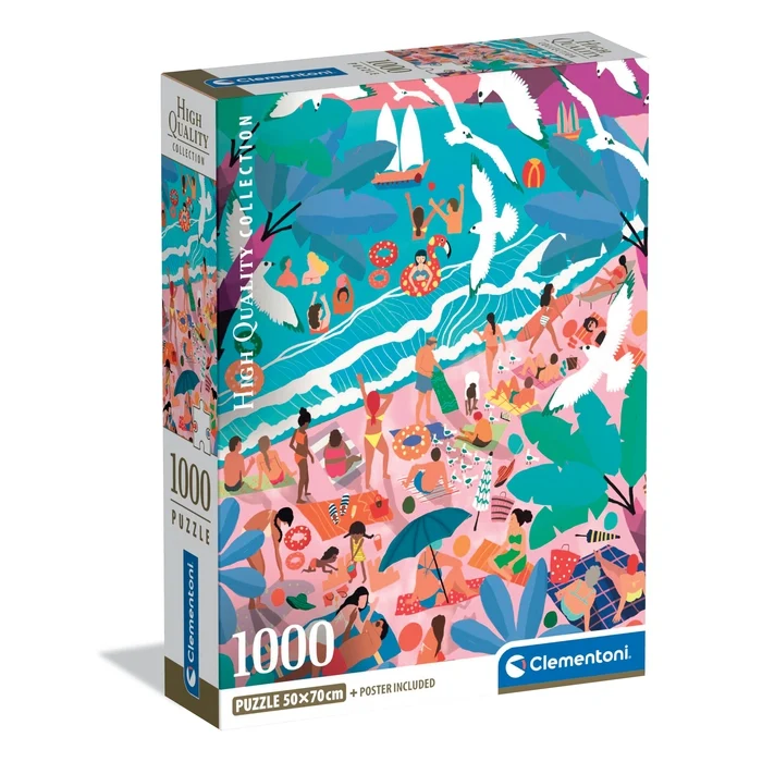 Пазли (8 +) Clementoni Фантастичний сонячний берег 1000 ел. (39938)