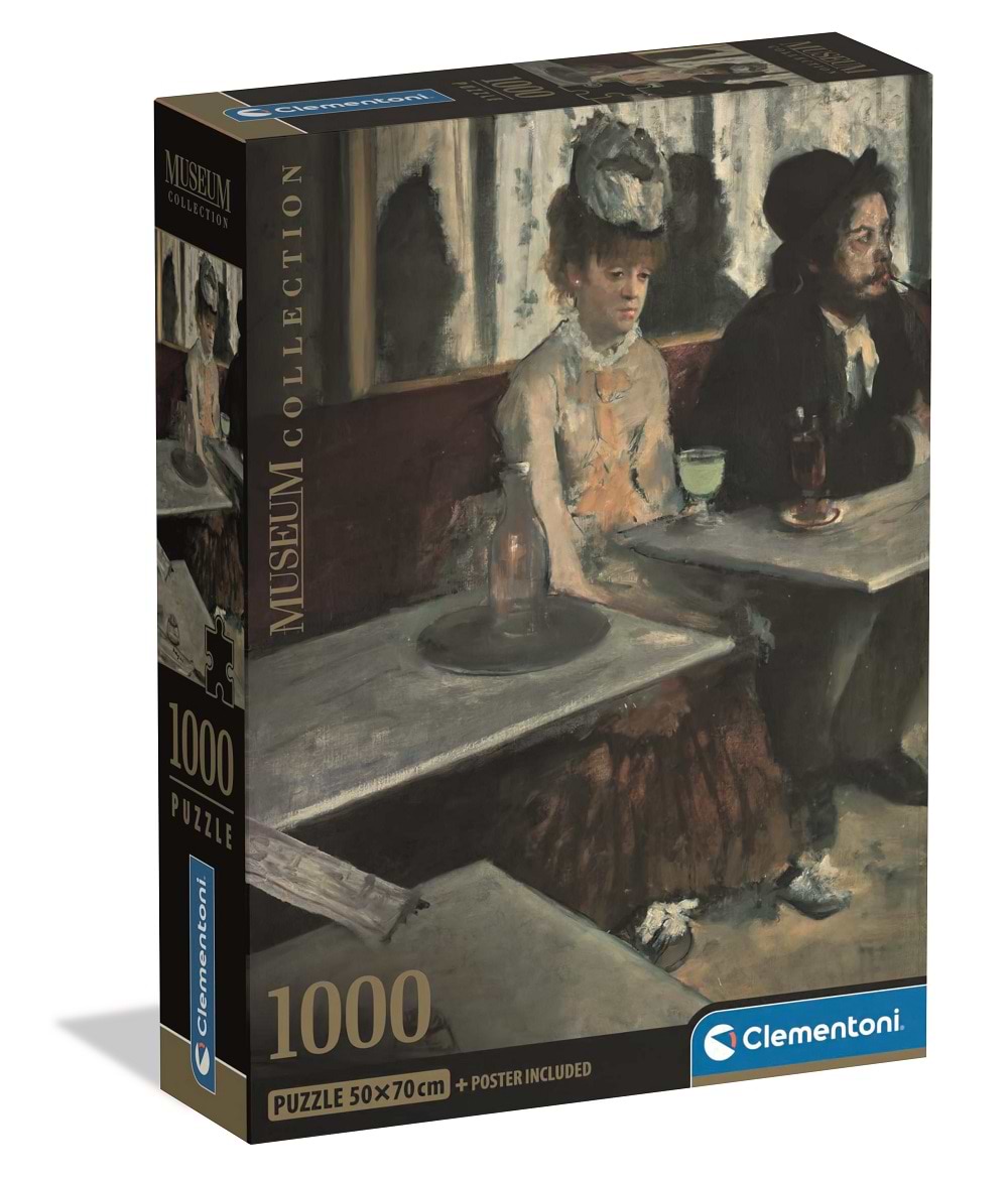 Пазли (8 +) Clementoni Едгар Дег Абсент 1000 ел. (39974)