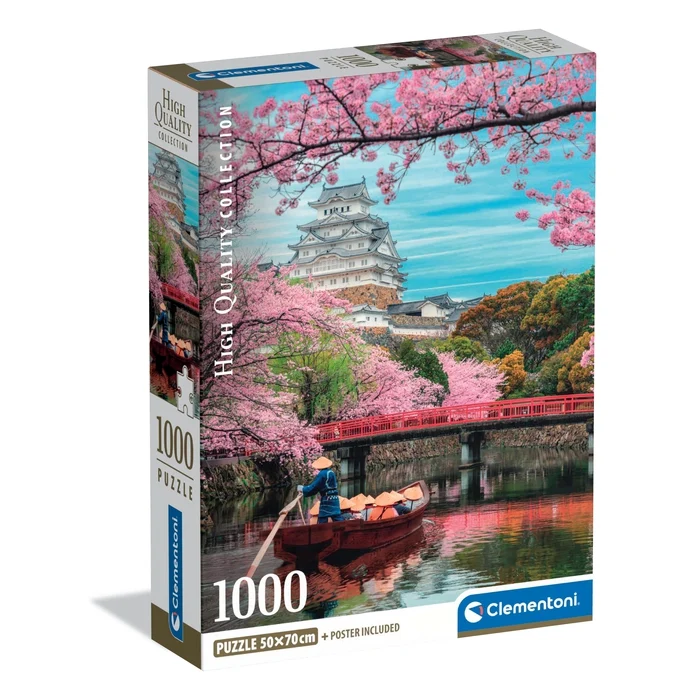 Пазли (8 +) Clementoni Японія -замок Хімедзі 1000 ел. (39982)