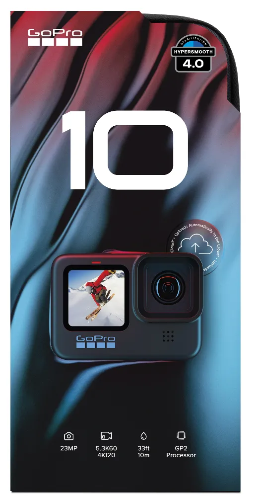 Фото - Экшн-камера GoPro HERO 10 Black