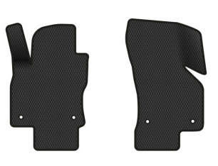 Фото - Коврики из экокожи в салон авто передние EVAtech для Octavia A7 AT Skoda 2013-2020 3 поколение Liftback EU (SK3639A2AV4BBB)