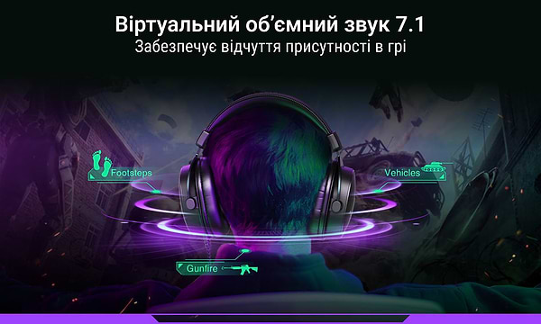 Фото - Гарнітура дротова ігрова Fifine H9 Black