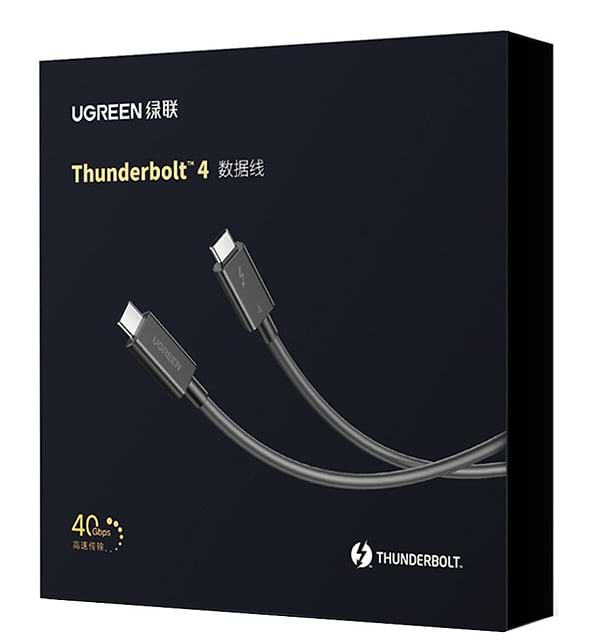 Фото - Кабель синхронизации данных UGREEN US501 USB 4.0 Type-C M-M, 0,8m (30389)